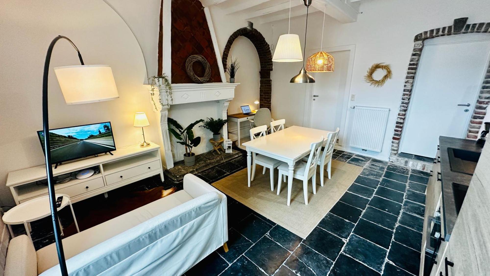 Cense De Lalouette Apartment Saint-Ghislain Ngoại thất bức ảnh